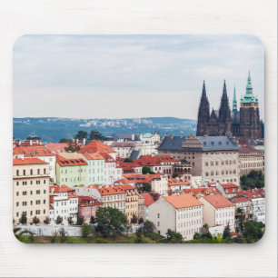 Alfombrilla De Ratón Catedral de San Vito y paisaje urbano de Praga - R