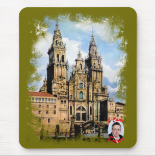 Alfombrilla De Ratón Catedral de Santiago de Compostela (A Coruña)
