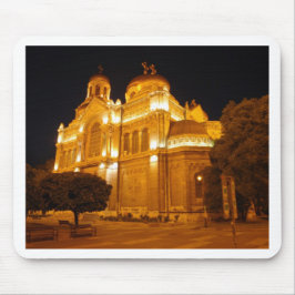 Alfombrilla De Ratón Catedral de Varna de Noche