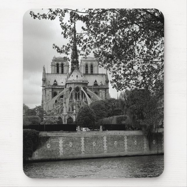 Alfombrilla De Ratón Catedral Mousepad de Notre Dame (Frente)
