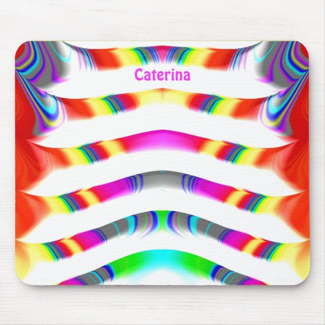 Alfombrilla De Ratón CATERINA ~ Multicoloued Lollipop ~ (Frente)