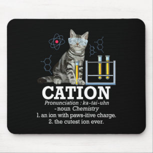 Alfombrilla De Ratón Cation - Gracioso Gato de Maestros de Humor y Cien