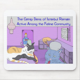Alfombrilla De Ratón Catnip Dens Of Istanbul Funny Gifts & Tees