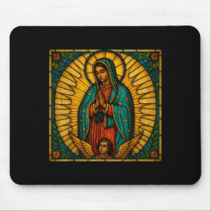 Alfombrilla De Ratón Católica Nuestra Señora De Guadalupe Virgen Santa 