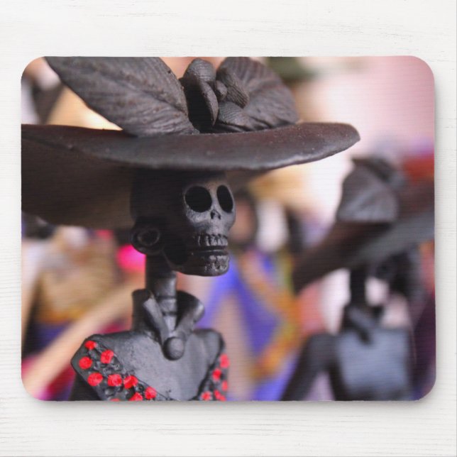 Alfombrilla De Ratón Catrina, Mousepad (Frente)
