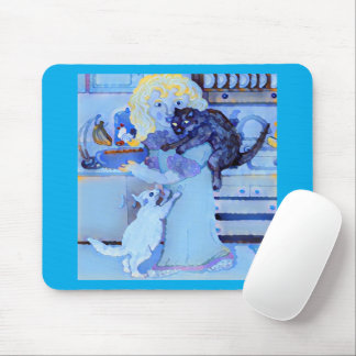 Alfombrilla De Ratón Cats 🐈‍⬛ 🐈 At Breakfast 🥞 