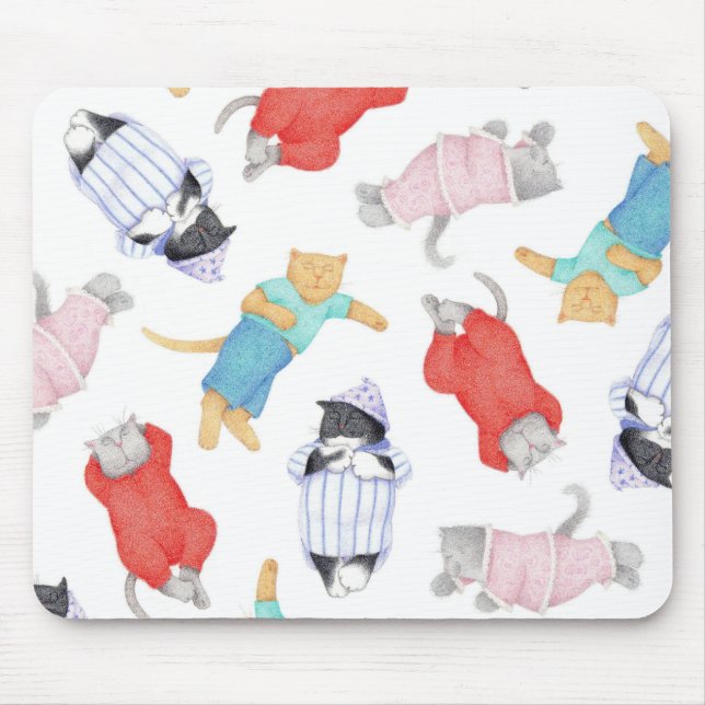 Alfombrilla De Ratón CATS PAJAMAS Mousepad (Frente)