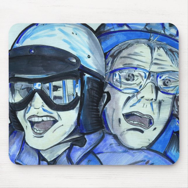 Alfombrilla De Ratón Cáustico en el paso (Frente)