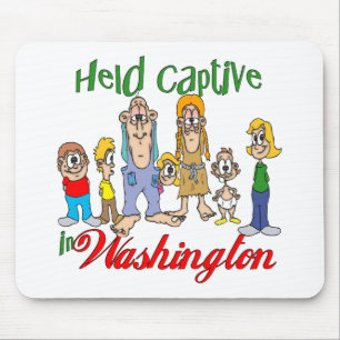 Alfombrilla De Ratón Cautiva en Washington