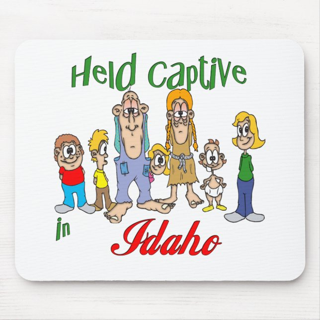 Alfombrilla De Ratón Cautivo en Idaho (Frente)