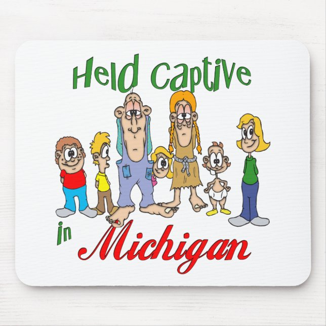 Alfombrilla De Ratón Cautivo en Michigan (Frente)
