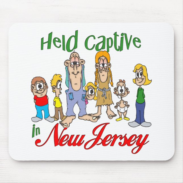 Alfombrilla De Ratón Cautivo en Nueva Jersey (Frente)