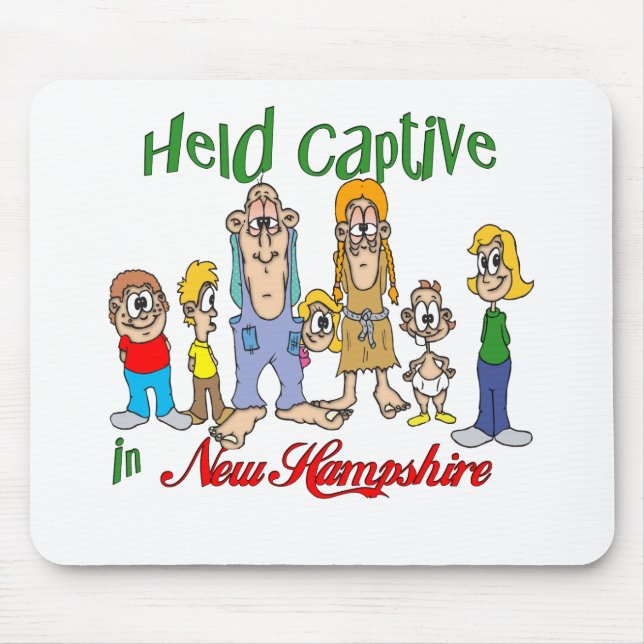 Alfombrilla De Ratón Cautivo en Nuevo Hampshire (Frente)
