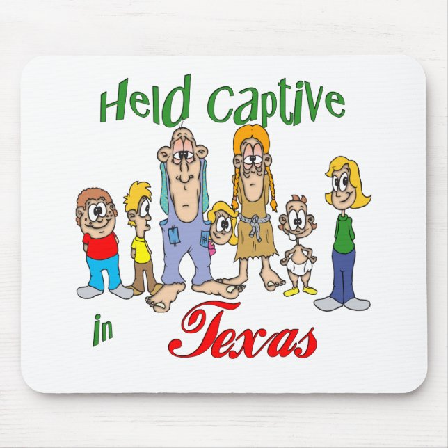 Alfombrilla De Ratón Cautivo en Texas (Frente)