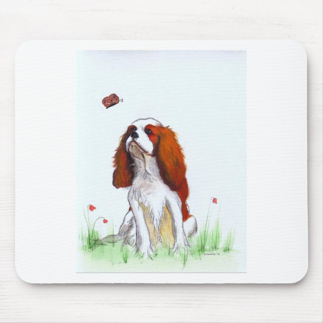 Alfombrilla De Ratón Cavalier King Charles Spaniel CKC (Frente)