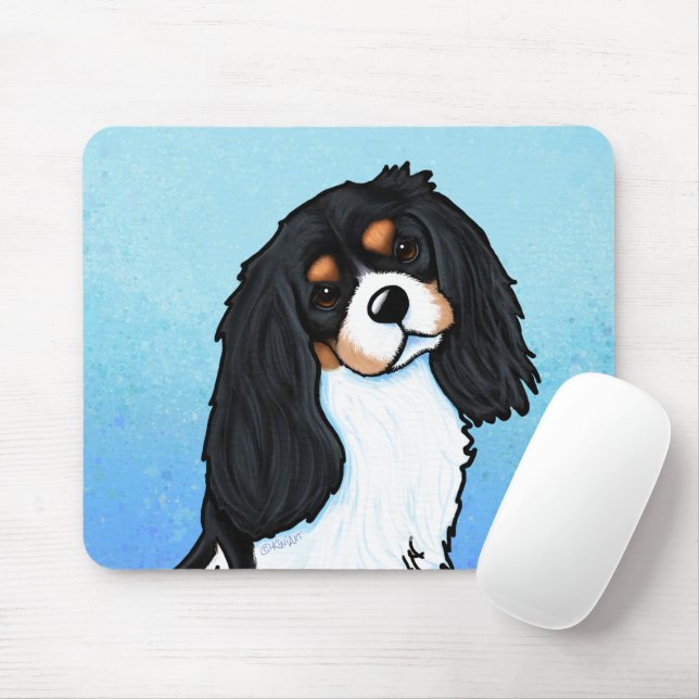 Alfombrilla De Ratón Cavalier King Charles Spaniel Dog Mousepad (Con ratón)