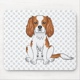 Alfombrilla De Ratón Cavalier King Charles Spaniel & Patas de Blenheim