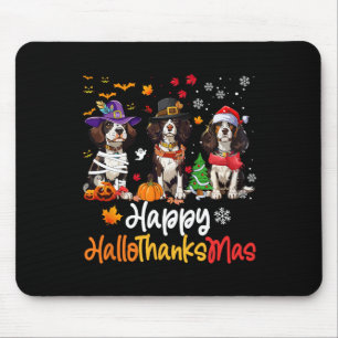 Alfombrilla De Ratón Cavalier King Charles Spaniel Perro Halloween Chri