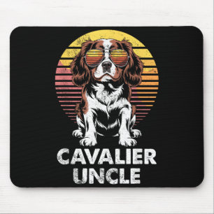 Alfombrilla De Ratón Cavalier King Charles Spaniel Tío Perro Antiguo Du