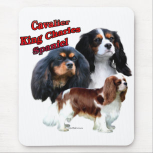 Alfombrilla De Ratón Cavalier King Charles Spaniel Trio 2