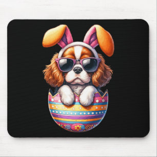 Alfombrilla De Ratón Cavalier King Charles Spaniels Perro Lover Easter 