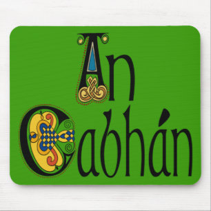 Alfombrilla De Ratón Cavan (gaélico) Mousepad