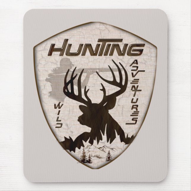 Alfombrilla De Ratón Caza de aventuras (Frente)