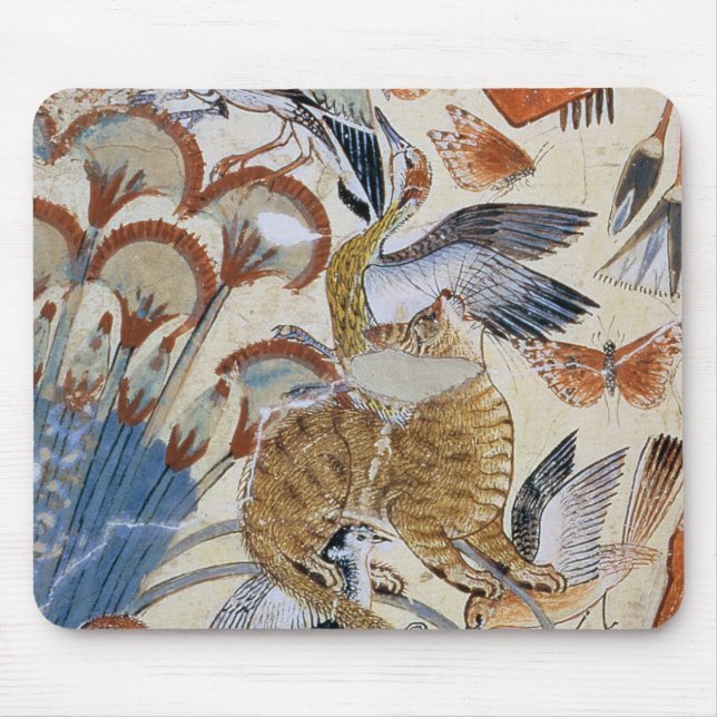 Alfombrilla De Ratón Caza de Nebamun en los pantanos con su esposa (Frente)