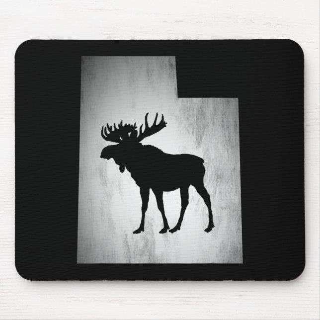 Alfombrilla De Ratón Caza de Utah Moose (Frente)