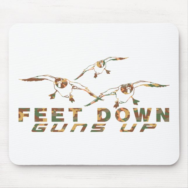 ALFOMBRILLA DE RATÓN CAZA DEL PATO (Frente)