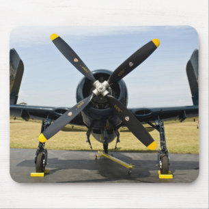 Alfombrilla De Ratón Caza embarcado Grumman F8F Bearcat de la Marina en