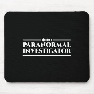 Alfombrilla De Ratón Caza fantasma Investigador paranormal