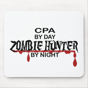 Alfombrilla De Ratón Cazador del zombi de CPA