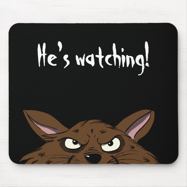 Alfombrilla De Ratón Cazador Mousepad del ratón (Frente)