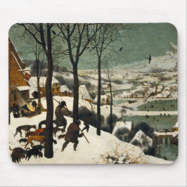 Alfombrilla De Ratón Cazadores en la nieve de Pieter Bruegel el anciano