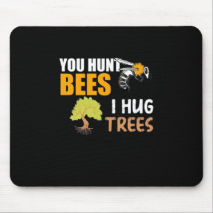 Alfombrilla De Ratón Cazas abejas que abraza árboles