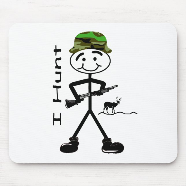 Alfombrilla De Ratón Cazo ciervos (Frente)