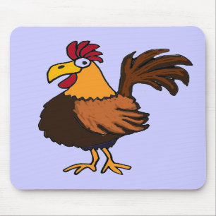 Alfombrilla De Ratón CC gallo enrrollado Mousepad