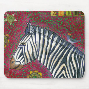 Alfombrilla De Ratón Cebra Mousepad