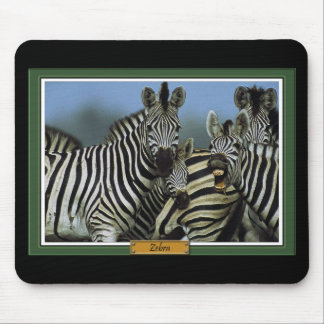 Alfombrilla De Ratón Cebra Mousepad