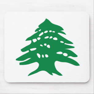 Alfombrilla De Ratón Cedro verde del Líbano