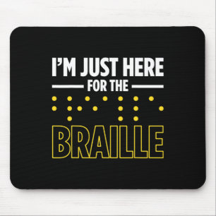 Alfombrilla De Ratón Ceguera Para Ciegos Ciegos Braille Re