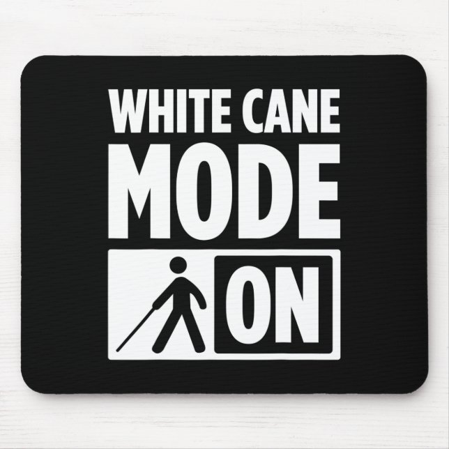 Alfombrilla De Ratón Ceguera Para Ciegos Ciegos Braille Re (Frente)