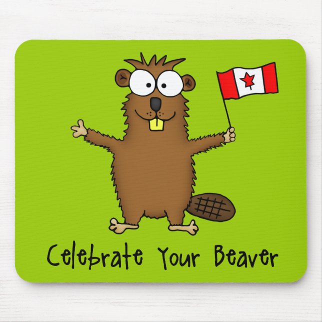 Alfombrilla De Ratón Celebra tu bigote Mousepad (Frente)