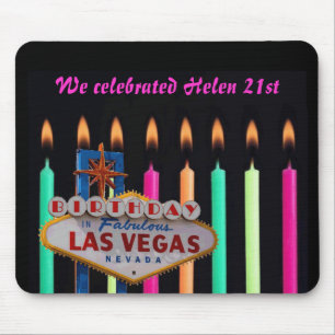 Alfombrilla De Ratón Celebramos el 21ro cumpleaños de Helen en el Mou