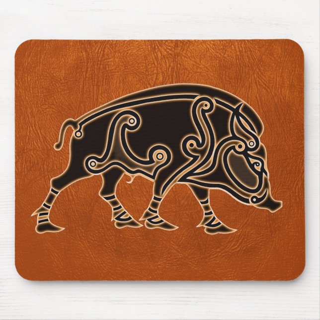Alfombrilla De Ratón Celtic Boar Mouse mat (Frente)