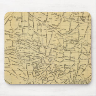 Alfombrilla De Ratón Cementerio de madera verde