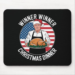 Alfombrilla De Ratón Cena de Navidades ganadores del premio Trump