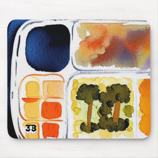 Alfombrilla De Ratón Cena de TV (Frente)