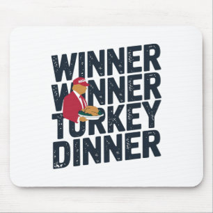 Alfombrilla De Ratón Cena en Turquía, ganadora del 'Trump Thanksgiving'